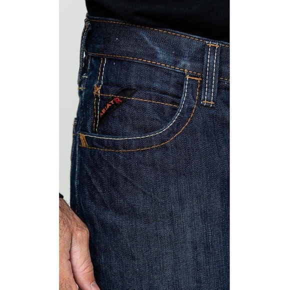 ARIAT FR M4 Jeans Low Rise Boot Cut Flame Resistant Mens 44x30 Fast Shipping - Picture 6 of 12